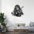thumbnail image 3 of Female Violinist Metal Wall Art, 3 of 8