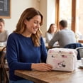 thumbnail image 5 of Oniva Disney Minnie Mouse - Modern Lunch Cooler, (Beige with Vintage Pink Sketch), 5 of 7
