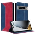 thumbnail image 1 of Phone Case for Google Pixel 7 Pro FOXDOCK Premium Leather,Creative Dual-Color Cover with Card Slot,Shockproof, 1 of 7
