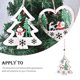 thumbnail image 2 of Inteprter Colgante de Diseño hueco Estrella Árbol de Navidad Adornos colgantes Placa Puerta Letrero Colgador Decoración Hogar Boda Regalos de Kits de decoración para fiestas Árbol de Navidad Inteprter HA069600-02, 2 of 6