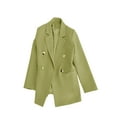 thumbnail image 4 of Fashnice Veste d'Extérieur pour Femmes, Blazer à Double Boutonnage, Cardigan Décontracté pour Bureau, Avocat m, 4 of 5