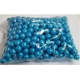 thumbnail image 2 of Mini Glimmer Gumballs 0.5 Inch (Blue, 2 Pounds), 2 of 3