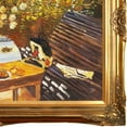 thumbnail image 4 of La Pastiche  Claude Monet The Luncheon Hand Painted Framed Canvas Art, 4 of 5