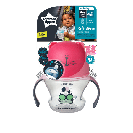 Tommee Tippee Natural Transition Soft Spout Sippy Cup – 4+ months, 1pk