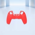 thumbnail image 2 of Funda para DualSense Silicona Suave Antideslizante Mando PS5 () Rojo, 2 of 8