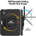 thumbnail image 2 of Étui pour Tablette Rotatif 360 Poignée Rigide TPU pour Ipad Mini 6 8.3 Pouces 2021 Antichoc avec Emplacement pour Crayon Noir, 2 of 5