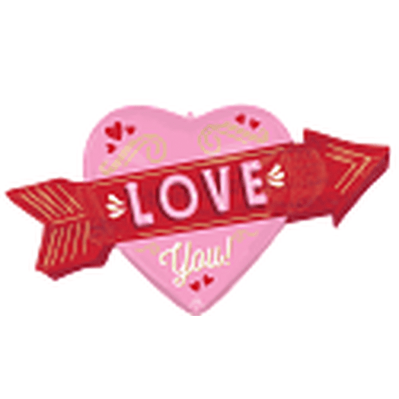 LRG SHP RETRO LOVE ARROW