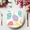 thumbnail image 4 of 1 Packs Easter Paper Towels Heavy Duty Disposable 20Pcs Spring Holiday Party Supplies Bunny Eggs Design Happy Easter Decorations for Dinner Picnic BBQ, 4 of 6
