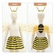thumbnail image 3 of Disfraz de abeja para niños (4 piezas, con alas, diadema y varita), para actuaciones escolares (amarillo), 3 of 6