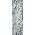 thumbnail image 6 of Hauteloom Iryna Living Room, Bedroom Area Rug - Contemporary - Light Gray, Charcoal, Neutral - 18" Sample, 6 of 7