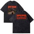 thumbnail image 2 of Josiah Queen Mt Zion Merch T-Shirt Cotton Wash Tee Women Men Short Sleeve Casual Crewneck Tee, 2 of 3