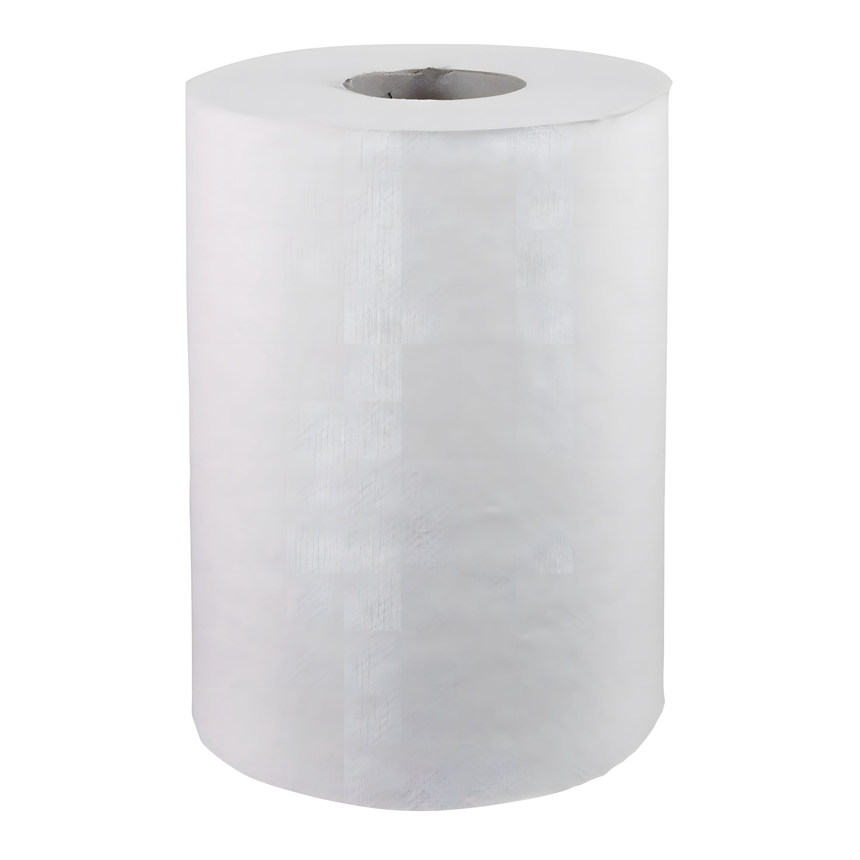 Pokanic Eco-Friendly Hand Towels, 6 Rolls, White, 8 Inch x 350 Ft, 1-Ply, Sustainable, 100% Recycled Fiber