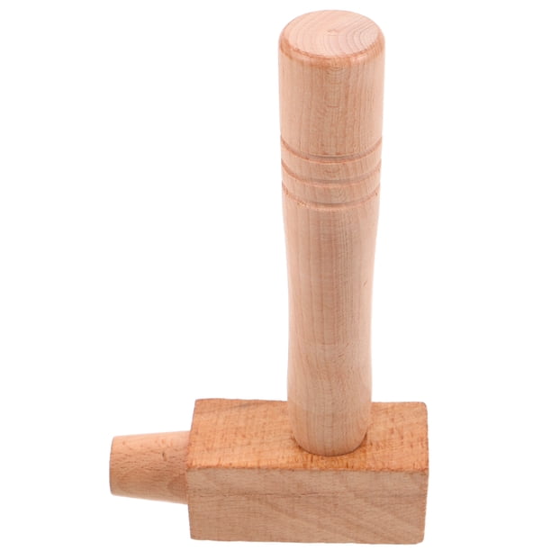 GOOHOCHY Mango de madera para molino de piedra: Mango auxiliar frontal para molinillo de trigo - Accesorio de repuesto para molino de grano con disco de harina