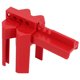 thumbnail image 4 of Cerradura de válvula de bola ajustable roja con candado de 38 mm para DN8‑DN50 Industria Productos químicos Electricidad Petróleo Carbón, 4 of 9