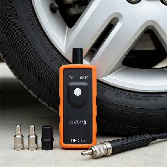 EL-50448 Tire Pressure M-onitoring Sensor TPMS Activation Tool OEC-T5 for GM Cars, Auto Tire Pressure Monitor Sensor Activation Reset Tool, for GM Series Vehicles 2006-2025, 9Vbattry(not included）