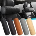 thumbnail image 2 of Soft PU Leather USr Seat Headrest Memory Foam Pillow Cushio✨a Protect Rest US S1Y6, 2 of 8