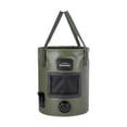 thumbnail image 1 of Cubo de pesca Kusrkot 25 l Lavabo Cubo Plegable para Pesca Navegación Camping Verde, 1 of 8