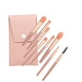 thumbnail image 5 of Set de brochas de maquillaje portátil HUOGUO con 8 brochas para rostro y ojos, 5 of 5