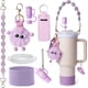 thumbnail image 1 of Juego de Accesorios para la Taza Stanley | Correa para Mango de Botella de Agua, Bota de Silicona, Portarúculas, Llavero y Encantos para Mangos, Tapa de Sorbete para Tumblers de 30oz/40oz, 1 of 4