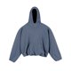 thumbnail image 1 of Sudadera con capucha para hombre, lisa, de manga larga, polar, de ancho corto, doble capa, estilo urbano occidental, sudadera con capucha, blusa de poliéster para hombre, 1 of 7