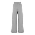thumbnail image 5 of jtjvou Womens High Waist Elastic Pocket Casual Jogging Pants Slim Fit Comfortable Sportswear Daily Wear Stylish Fitness Activewear Gray S, 5 of 6