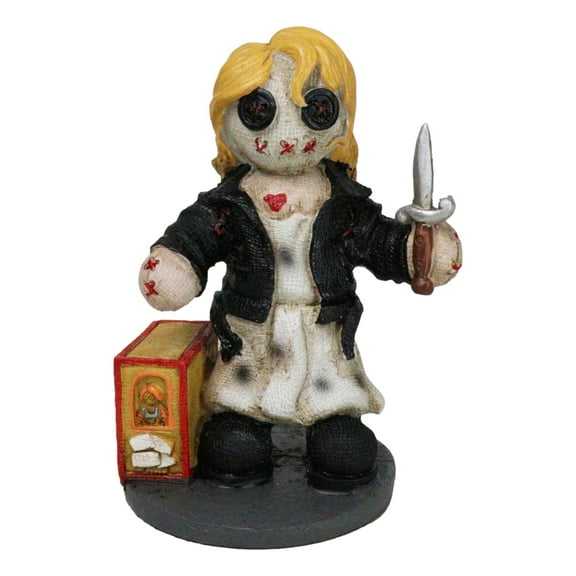 Pinheadz Monster Tiffany Valentine Bride of Chucky with Voodoo Stitches Figurine