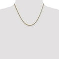 thumbnail image 3 of Auriga Fine Jewelry 14K Yellow Gold 1.5mm Franco Chain Necklace 18 inch for Women, 3 of 4