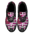 thumbnail image 2 of Faith Over Fear Breast Cancer Awareness Shoes Sneakers for Women Men Black Size 9, 2 of 7