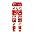 thumbnail image 5 of Pantalones largos para hombre, pantalones deportivos ajustados para correr, pantalones deportivos con cordón, pantalones con estampado navideño, pantalones para hombre, 5 of 5