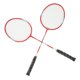 thumbnail image 1 of Juego de raquetas de bádminton raquetas de bádminton primarias ferroaleaciones 2 piezas rojas para patio de recreo ANGGREK Otros, 1 of 8
