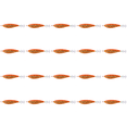 thumbnail image 1 of Anzuelos Calamar Brillantes 11CM/13 4G Señuelo Pesca Horizontal Artificial () Color Naranja, 1 of 4