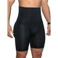 thumbnail image 4 of Men's Padded Shorts Boxer Underwear Tummy Control Shapewear Enhance Butt Lifter Briefs, 4 of 6