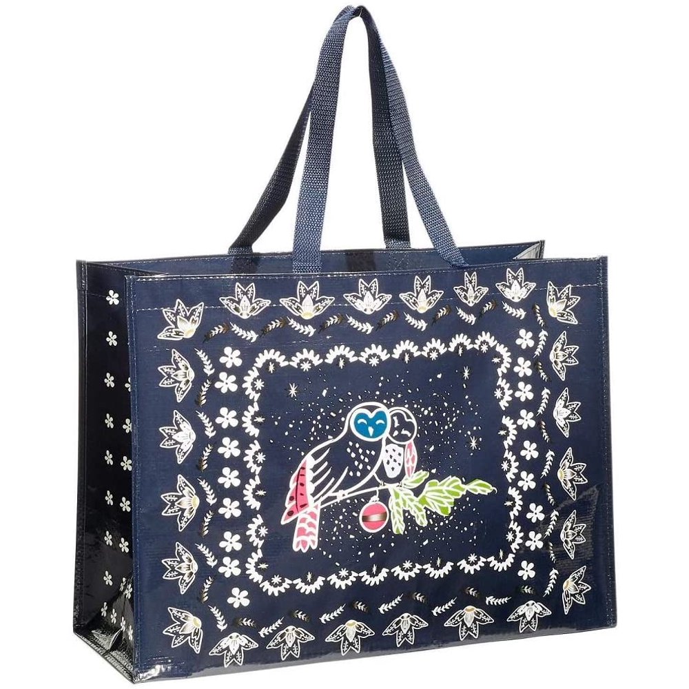 Vera Bradley Market Tote in Holiday Owls
