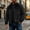 Black, variant on Men's Polar Fleece Jackets Full Zip Fall Winter Warm Thicken Sweater Long Sleeve Jacket Outdoor Hiking Cycling