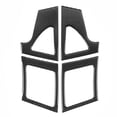 thumbnail image 2 of 4 Uds. Cubierta De Ventilación De Aire Para Salpicadero, Embellecedor De Fibra De Carbono, Ajuste Izquierdo/derecho Para Mitsubishi Lancer 2008-2016, 2 of 7
