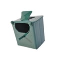 thumbnail image 1 of Caja de reproducción de pájaros cama de anidación de pájaros colgantes prácticas jaula de pájaros estables para pájaros para periquitos loros de Verde, 1 of 8