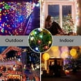 thumbnail image 6 of Solar Powered String Lights, Twinkle Star 72ft 200 LED Outdoor Christmas Fairy String Lights, Fairy Tree Light for Party Garden Wedding Yard Decor （Colorful), 6 of 9