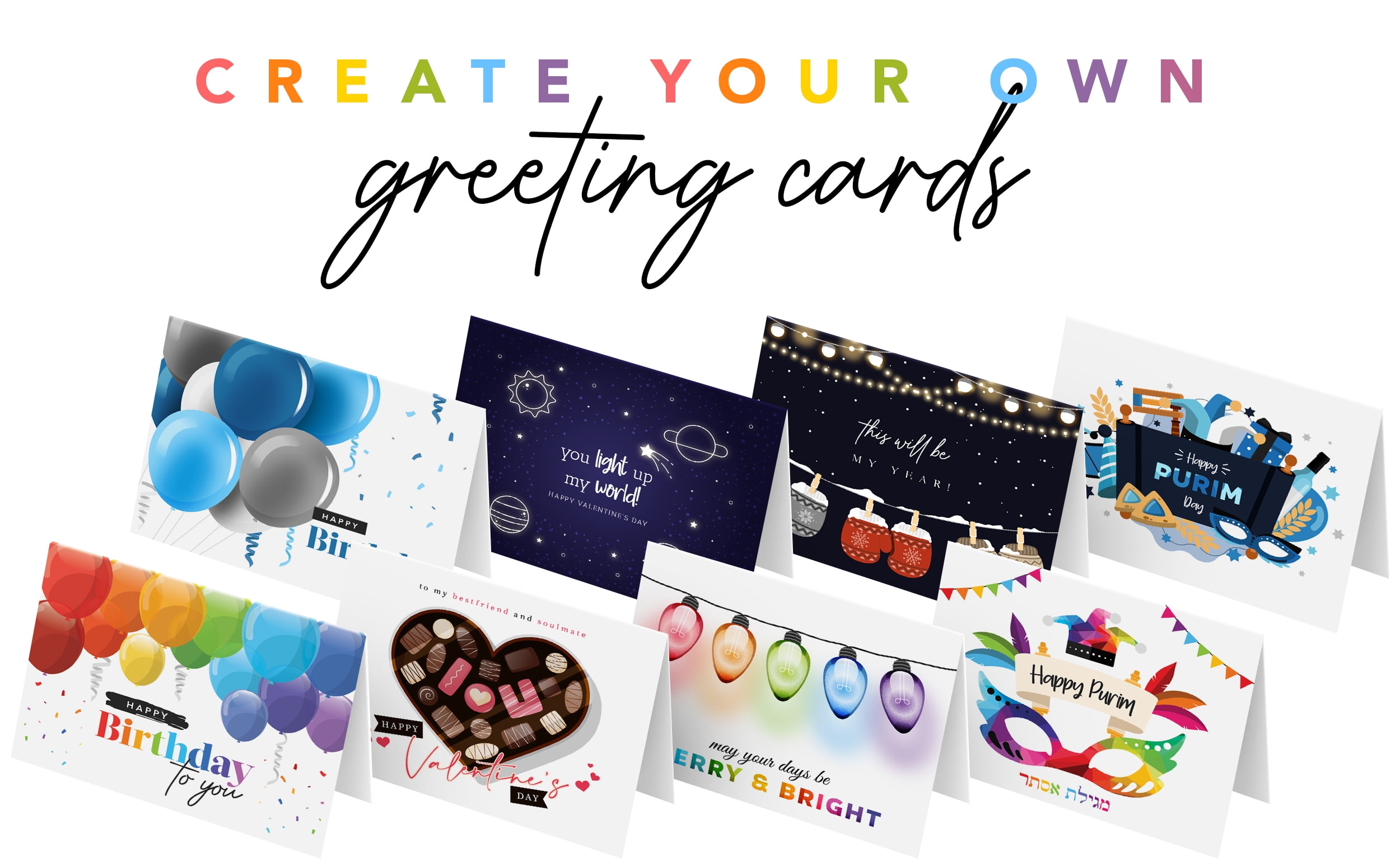 100 Blank White Greeting Cards Set – A2 (4.25" x 5.5") Cardstock and Envelopes – Customized and Personalized Cards for Business, Holidays, Bridal Showers, Birthdays, Wedding Invitations, All Occasion