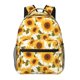 thumbnail image 1 of Balery Modern Elegant Sunflower Mochila Escolar Impresa, Mochila Ligera para Viajes Casual, Mochila Duradera y Cómoda Multifuncional, Mochila para Laptop-One Size, 1 of 5