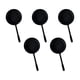 thumbnail image 1 of 5 portavelas de metal con forma de cuchara para velas, portátil, con asa negro, 1 of 8