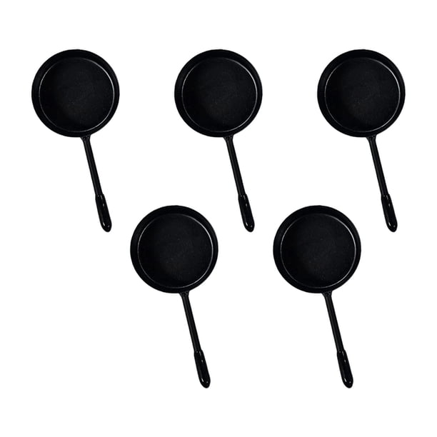 Bandeja de acero para cucharas y velas, candelabro decorativo para velas de té negro