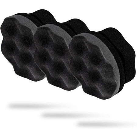 Adam's Pro Tire Hex Grip Applicator - Tire Shine Car Detailing Foam Sponge Tool | Car Cleaning Supplies After Car Wash Tire Cleaner | for Vinyl Rubber & Trim Accessories | Wheel