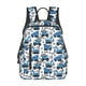 thumbnail image 1 of Disketp Blue Excavator Mochila Ligera e Impermeable, Mochila de Día Resistente para Viajes, Senderismo y Uso Diario para Hombre y Mujer, 1 of 7