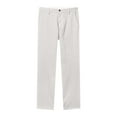 thumbnail image 1 of HBFAGFB Pantalon Homme Décontracté Jambe Droite Polyvalent Usage Quotidien Pantalon Simple Sortie Blanc Taille 38, 1 of 3