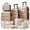 Champagne, variant on Hardshell ABS Luggage Set - Carry-On Suitcases with Dual Spinner Wheels,Check-In Sizes for Travel & Business