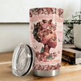thumbnail image 2 of Vaso SANDJEST, vaso aislante de acero inoxidable de 20 oz, 2 of 6