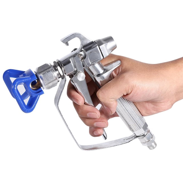 WALFRONT Paint Gun,New Stainless Steel High Pressure Airless Paint Spray Gun Car Body Coating Sprayer Machine ,Airless Paint Spray Gun