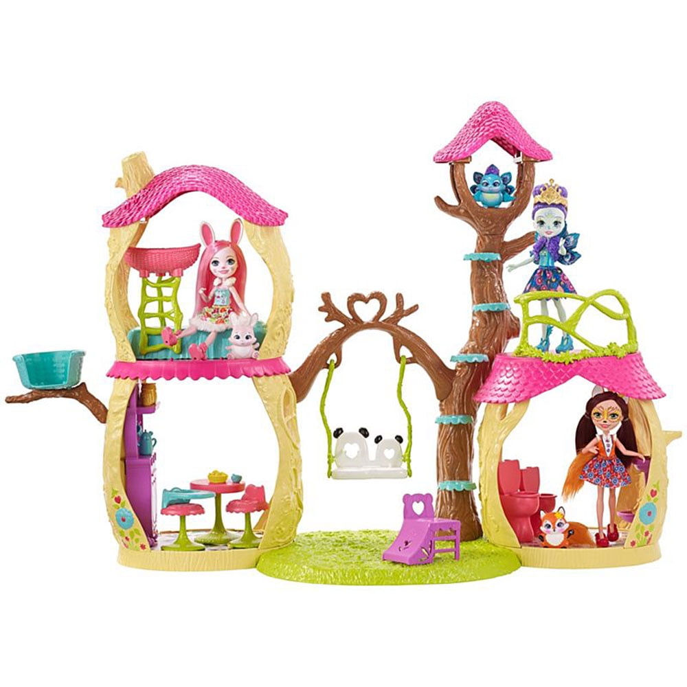 enchantimals panda treehouse playset