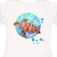 thumbnail image 4 of Inktastic Fort Lauderdale, Florida Swimming Sea Turtle with Bubbles Boys or Girls Long Sleeve Baby Bodysuit, 4 of 5