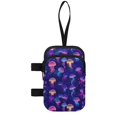 thumbnail image 2 of COEQINE Forearm Crutch Bag Walking Cane Accesories Jellyfish Galaxy Elbow Crutch Storage Organizer, 2 Zippered Pockets, Lightweight, Hands-Free, for Adults & Seniors, 2 of 7